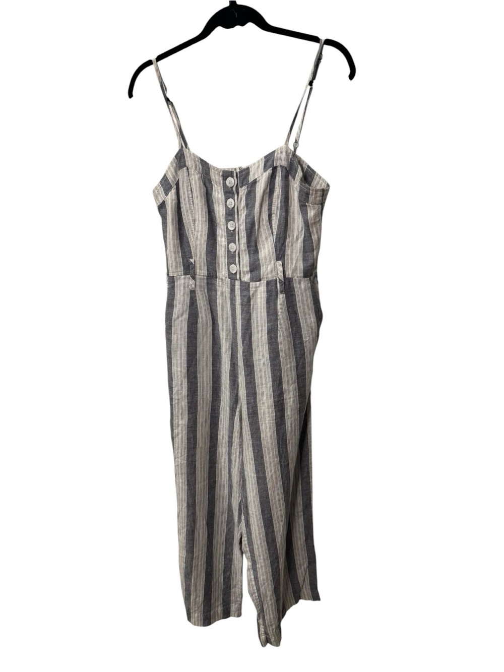 Rails Harper Jumpsuit Laguna Stripe Linen Blend women’s size M